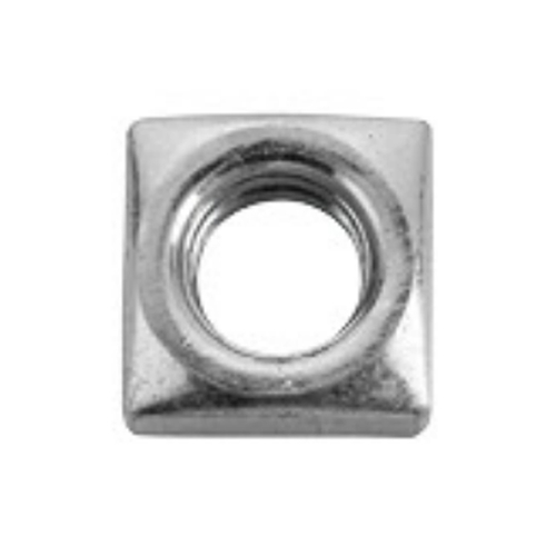 Écrou carré en acier zinc DIN557