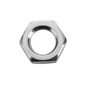 Écrou hexagonal en acier zinc DIN439 details