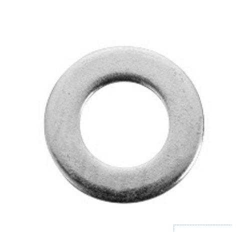 Rondelle d'étanchéité en acier zinc blanc DIN7989