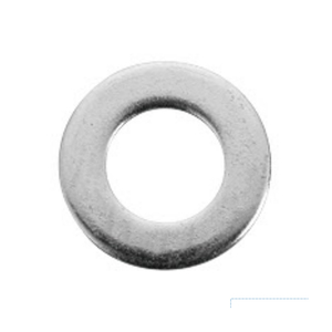Rondelle d'étanchéité en acier zinc blanc DIN7989 details